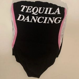 Fashion Nova Tube Top Bodysuit